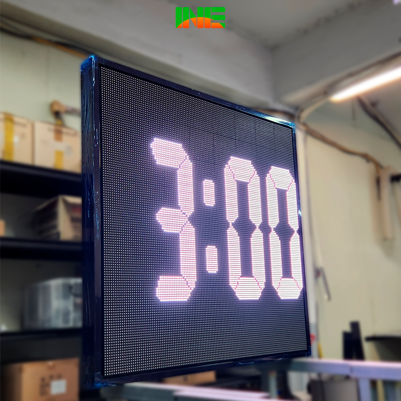 학교운동장 건물외벽 아날로그형/디지털GPS시계[Dlog-10]